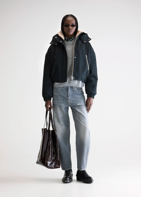 Cazadora BELLEROSE azul marino