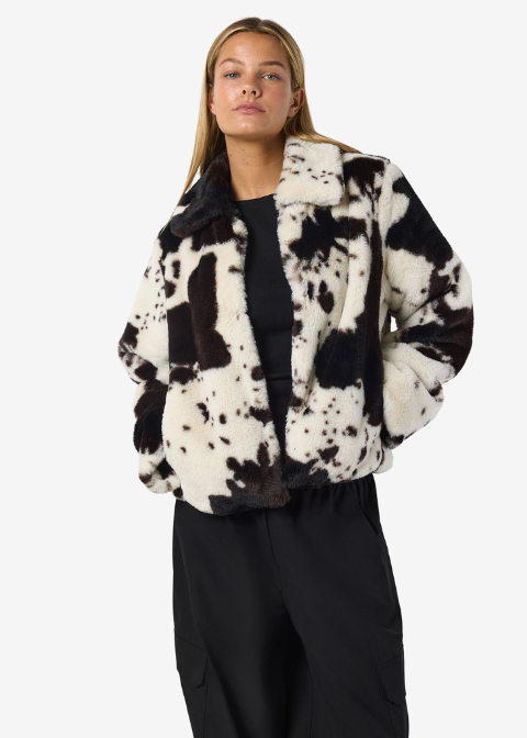 Chaqueta NOISY estampado vaca