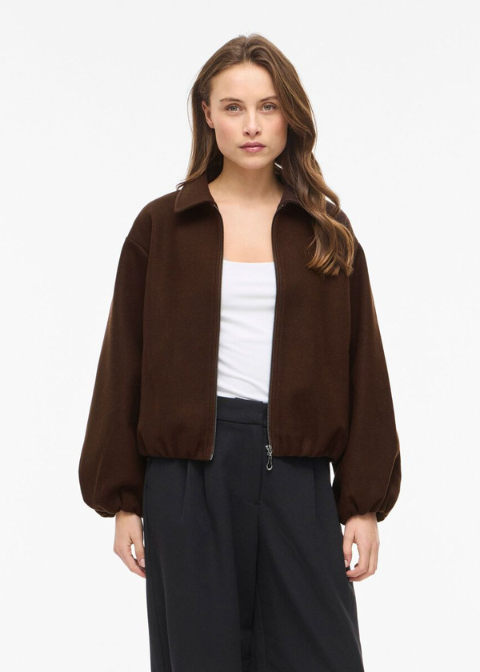 Chaqueta VILA cropped cremallera