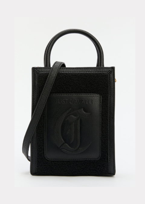 Bolso JUST CAVALLI mini borreguito