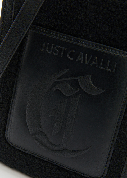 Bolso JUST CAVALLI mini borreguito