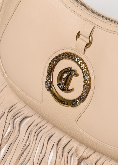 Bolso Just Cavalli beige mediano