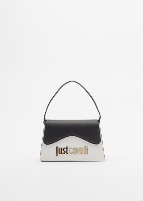 Bolso JUST CAVALLI blanco y negro