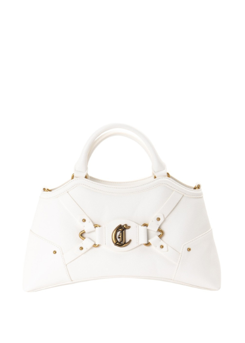 Bolso JUST CAVALLI blanco detalle