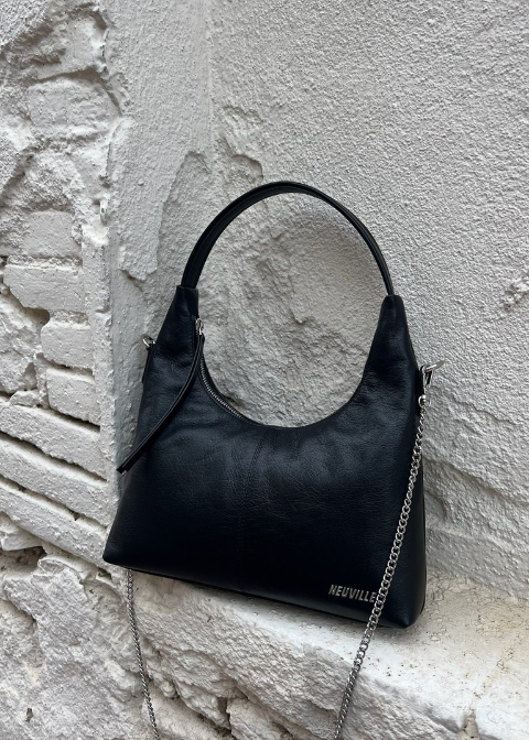 Bolso NEUVILLE negro liso