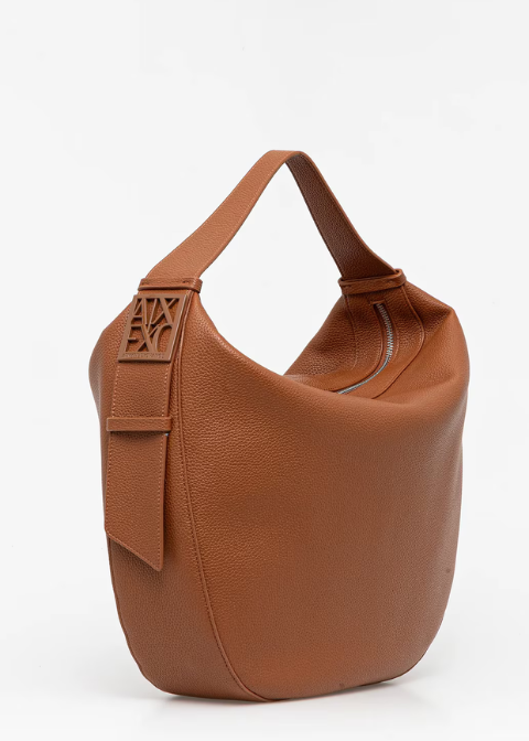 Bolso ARMANI camel hobo grande