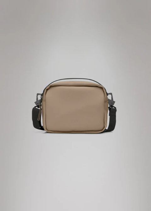 Bolso RAINS beige bandolera