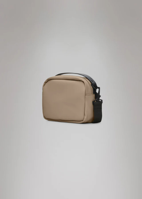 Bolso RAINS beige bandolera