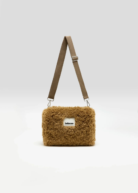 Bolso BELLEROSE marrón mediano