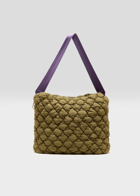Bolso BELLEROSE verde acolchado