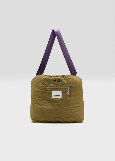 Bolso BELLEROSE verde acolchado