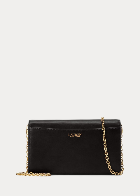 Bolso RALPH LAUREN  negro mediano