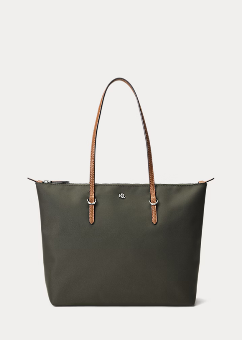 Bolso RALPH LAUREN tote mediano nylon
