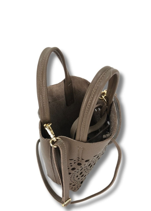 Bolso MARTINA K marrón  mini piel