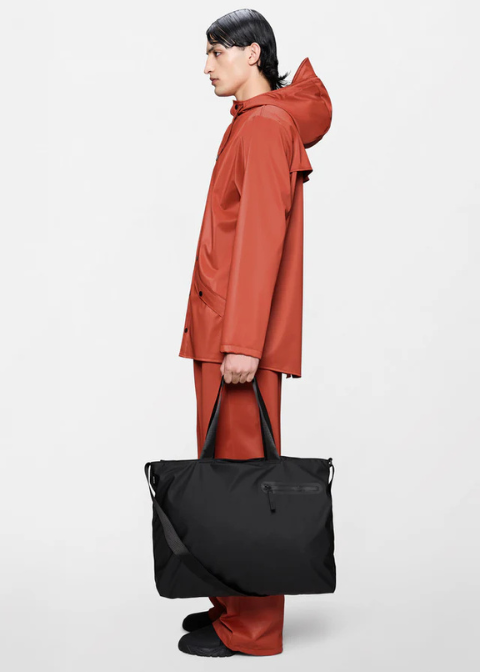 Bolso RAINS negro impermeable grande