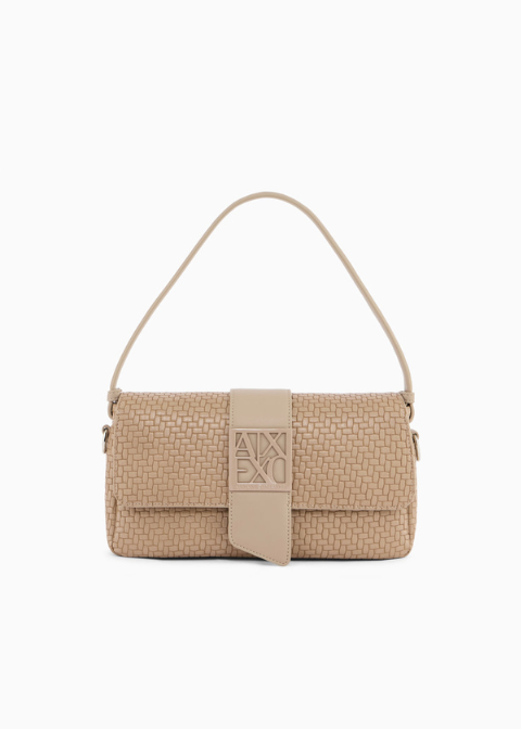 Bolso ARMANI beige arena  trenzado