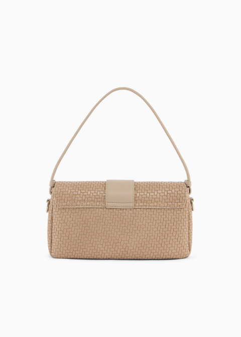 Bolso ARMANI beige arena  trenzado