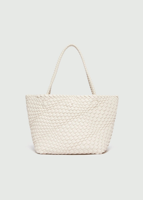 Bolso EMME MARELLA blanco trenzado