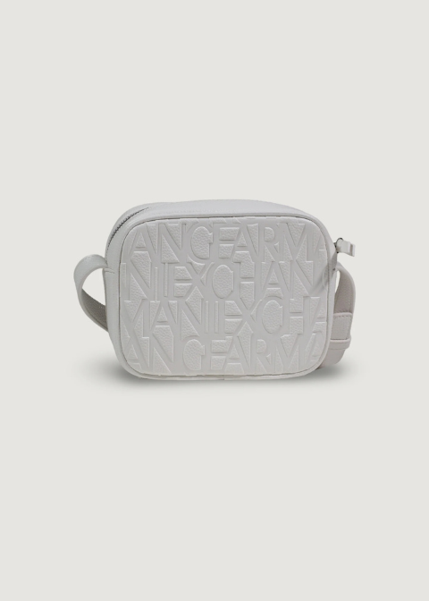 Bolso ARMANI EXCHANGE blanco pequeño bandolera