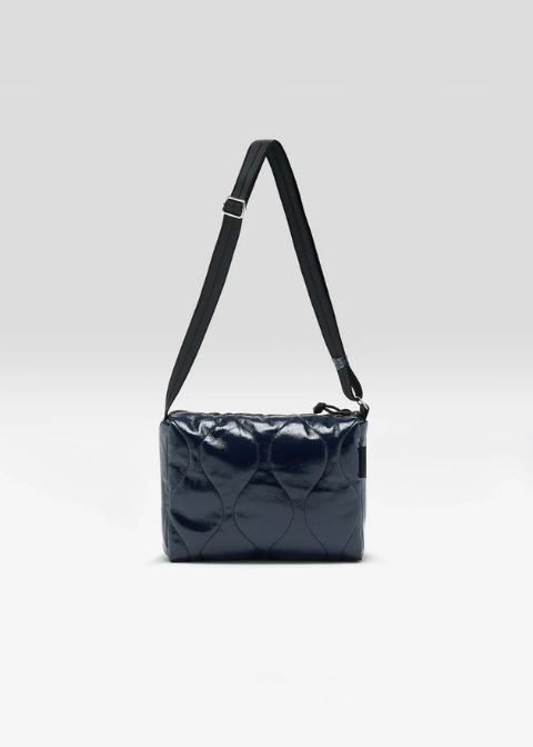 Bolso BELLEROSE  bandolera azul oscuro alcolchado