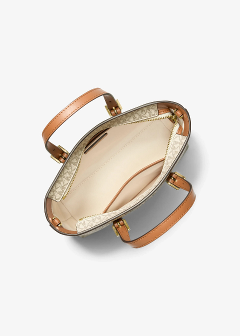 Bolso MICHAEL KORS crema monologo
