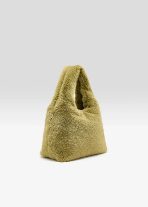 Bolso Bellerose de pelo verde