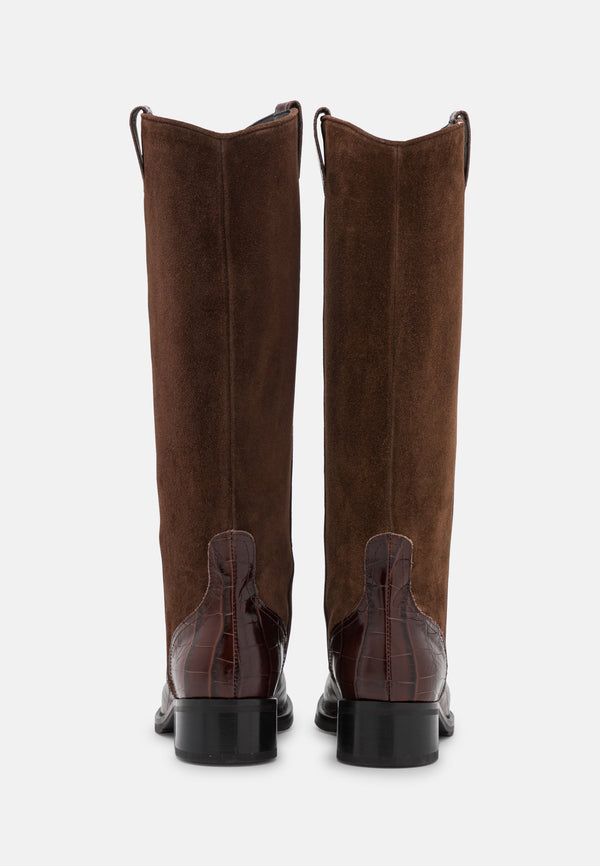 Botas cowboy piel