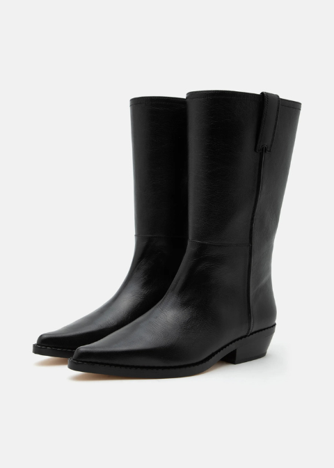Bota MICHAEL KORS negra cowboy