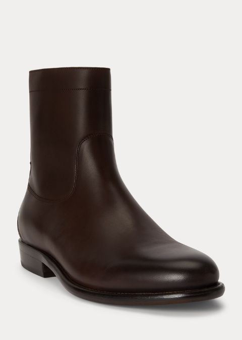 Botin RALPH LAUREN piel marrón