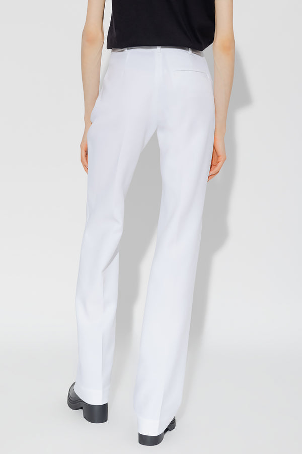 Pantalón blanco pespunte