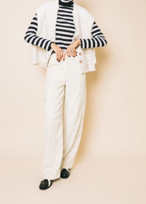 Pantalón ESSENTIEL pana cargo