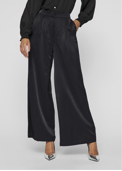 Pantalón VIGRY negro pata de elefante