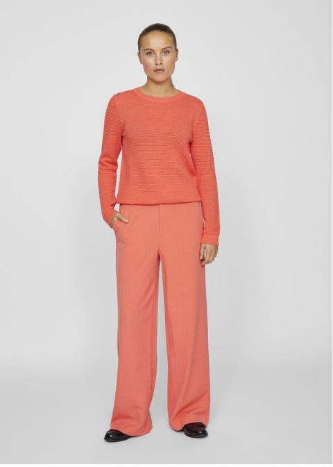 Pantalón VILA coral ancho