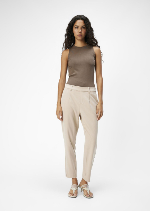 Pantalón OBJECT crudo slim