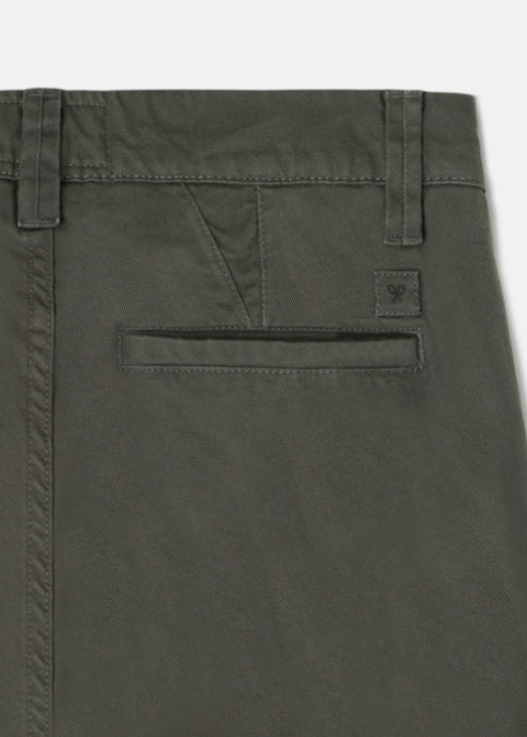 SILBON. Pantalón 131118 verde caqui cargo C·CAQT·48