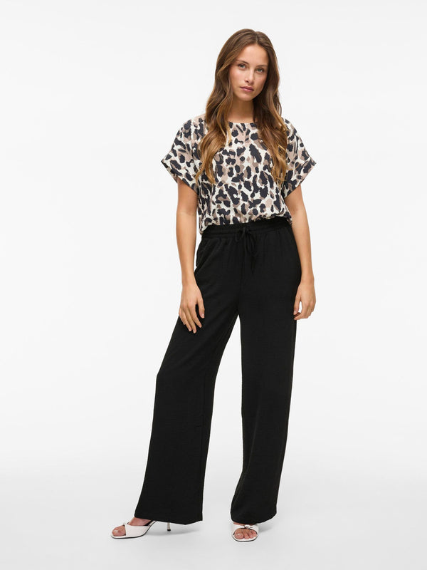 Pantalón VILA negro ancho