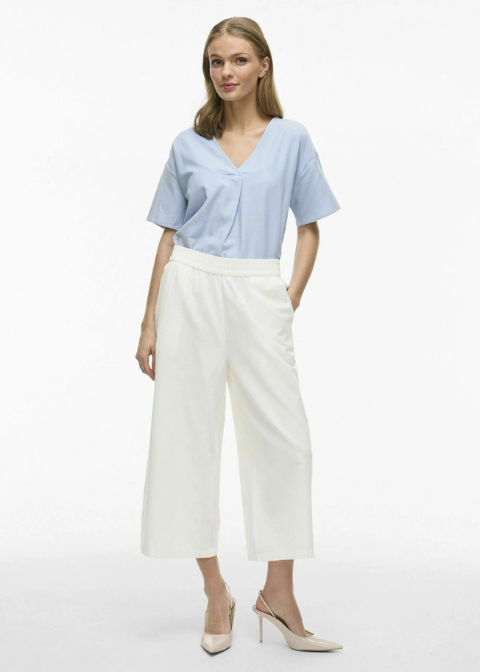 Pantalon VILA culotte tobillero goma