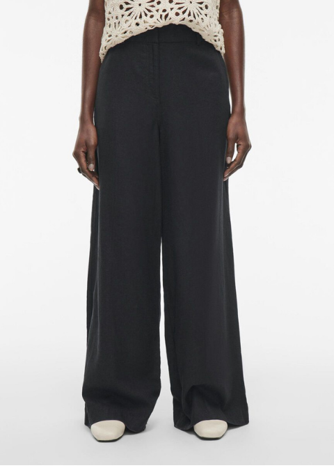 Pantalón ROUGE EDIT negro recto