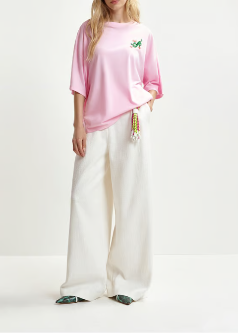 Pantalón ESSENTIEL blanco ancho