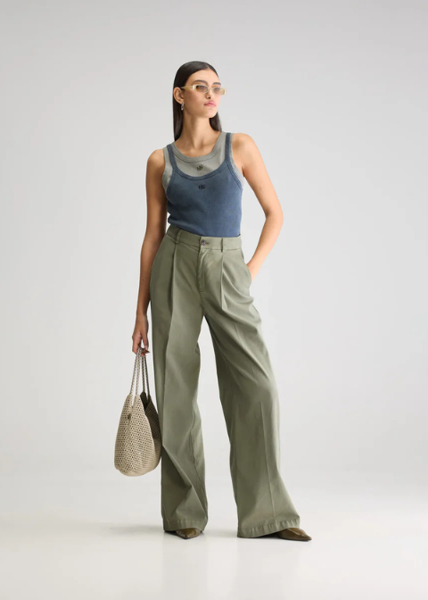 Pantalon BELLEROSE caqui