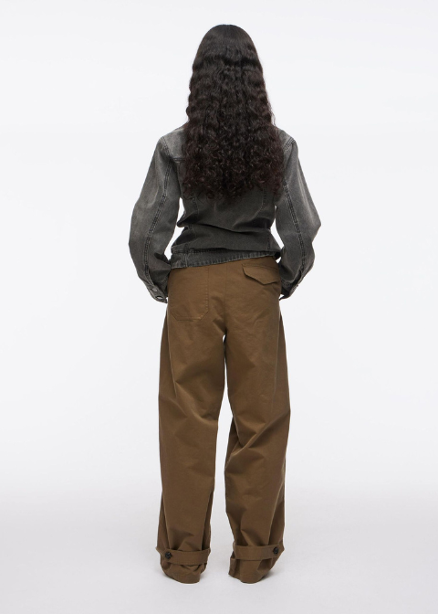 Pantalón ROUGE EDIT verde oliva