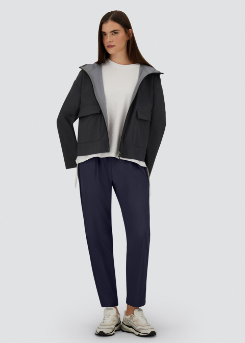 Pantalón HERNO  marino nylon recto