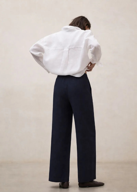 Pantalon ECOALF azul oscuro