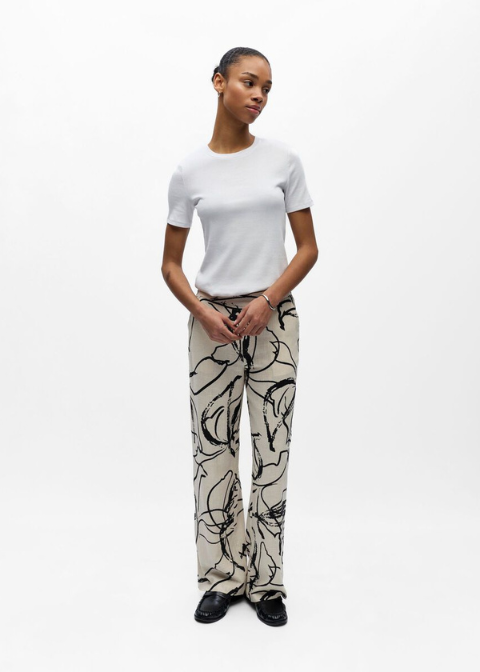 Pantalón OBJECT crudo