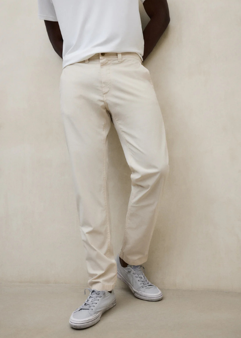Pantalón ECOALF beige chino