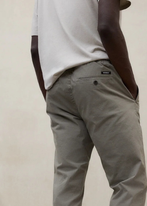 Pantalón ECOALF caqui chino