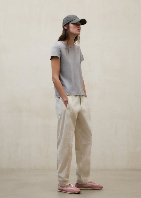 Pantalón ECOALF piedra algodón