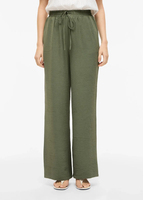 Pantalón VILA verde ancho