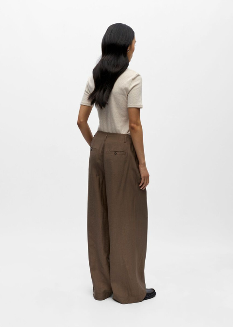 Pantalón OBJECT anchos fluidos