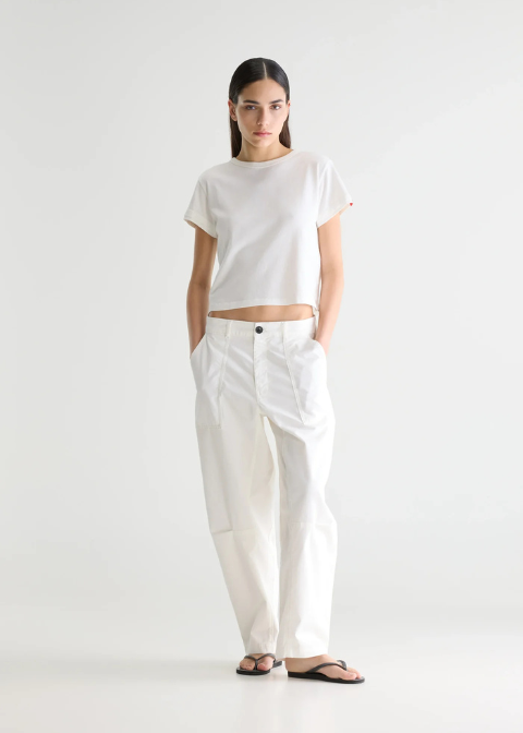 Pantalón BELLEROSE blanco